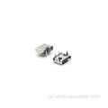 Conector USB TIPO C Placa de inserção de 90 graus 2P